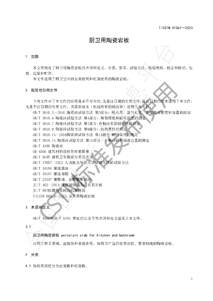 T/CSTM 01061-2023 标准预览