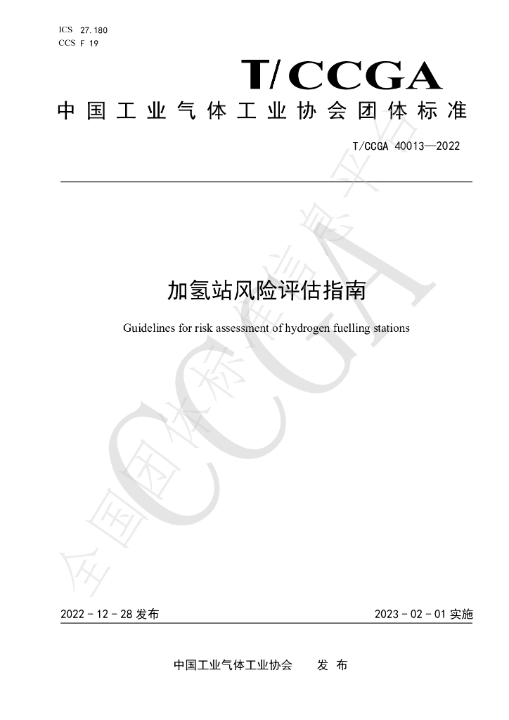 T/CCGA 40013-2022 标准预览