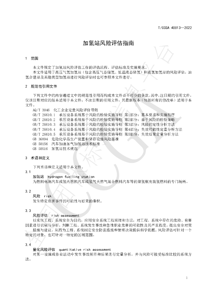 T/CCGA 40013-2022 标准预览
