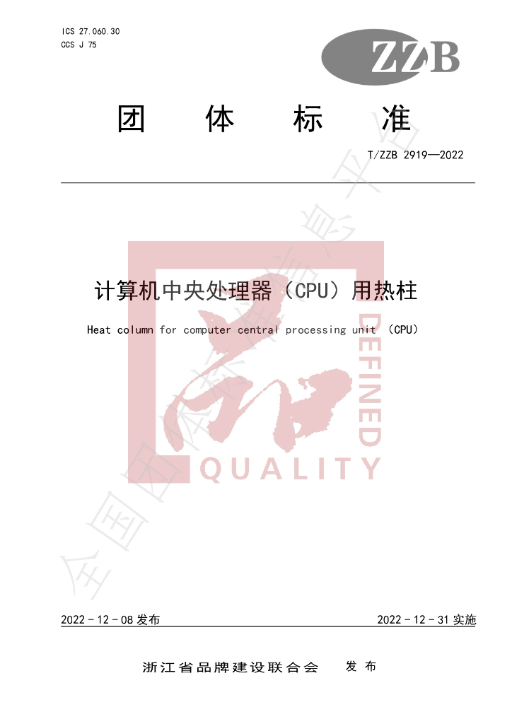 T/ZZB 2919-2022 标准预览