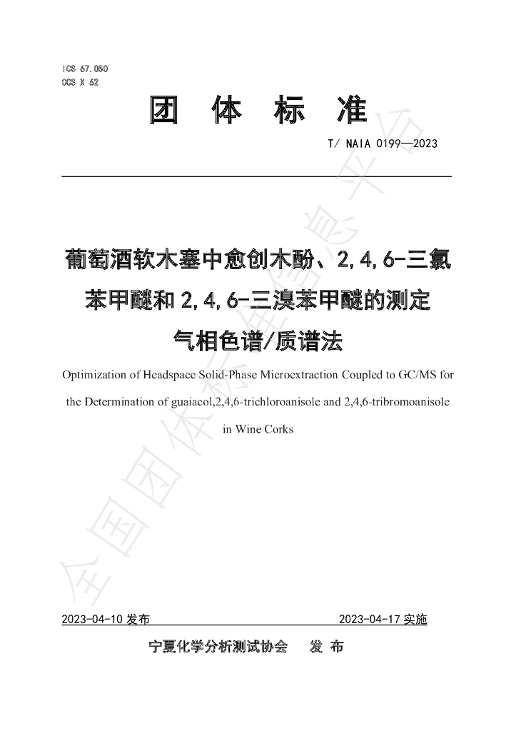 T/NAIA 0199-2023 标准预览