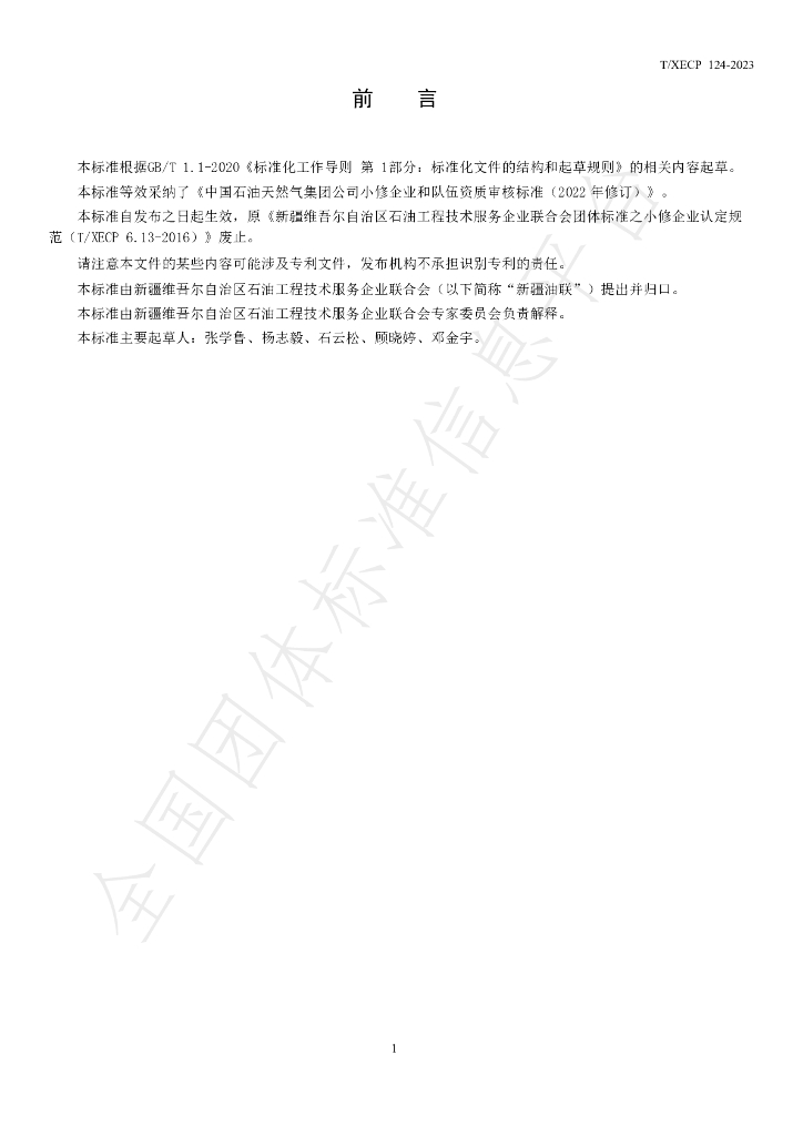 T/XECP 124-2023 标准预览