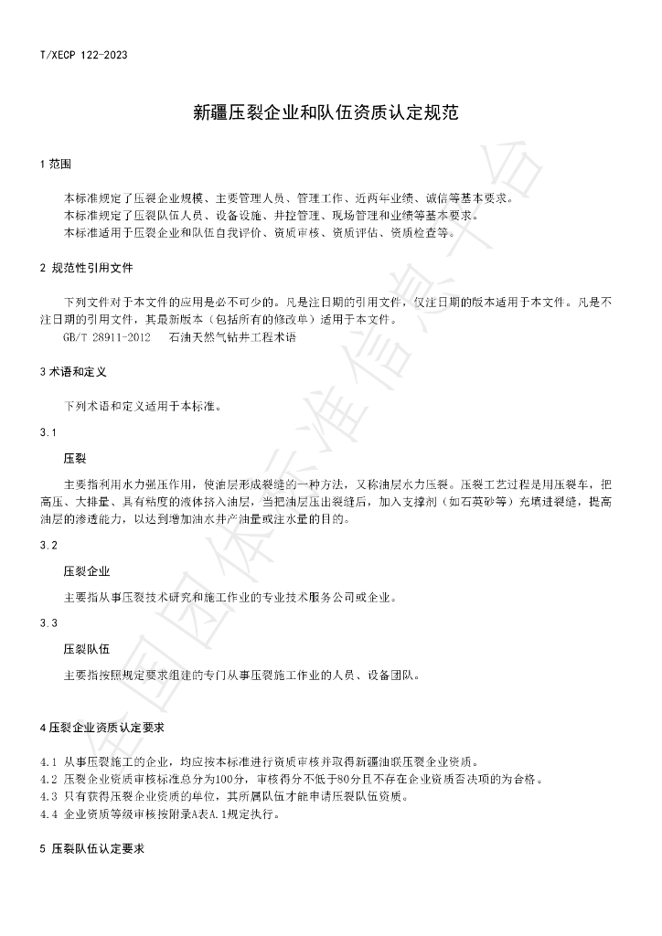 T/XECP 122-2023 标准预览