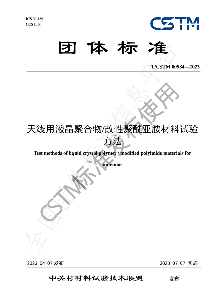 T/CSTM 00984-2023 标准预览