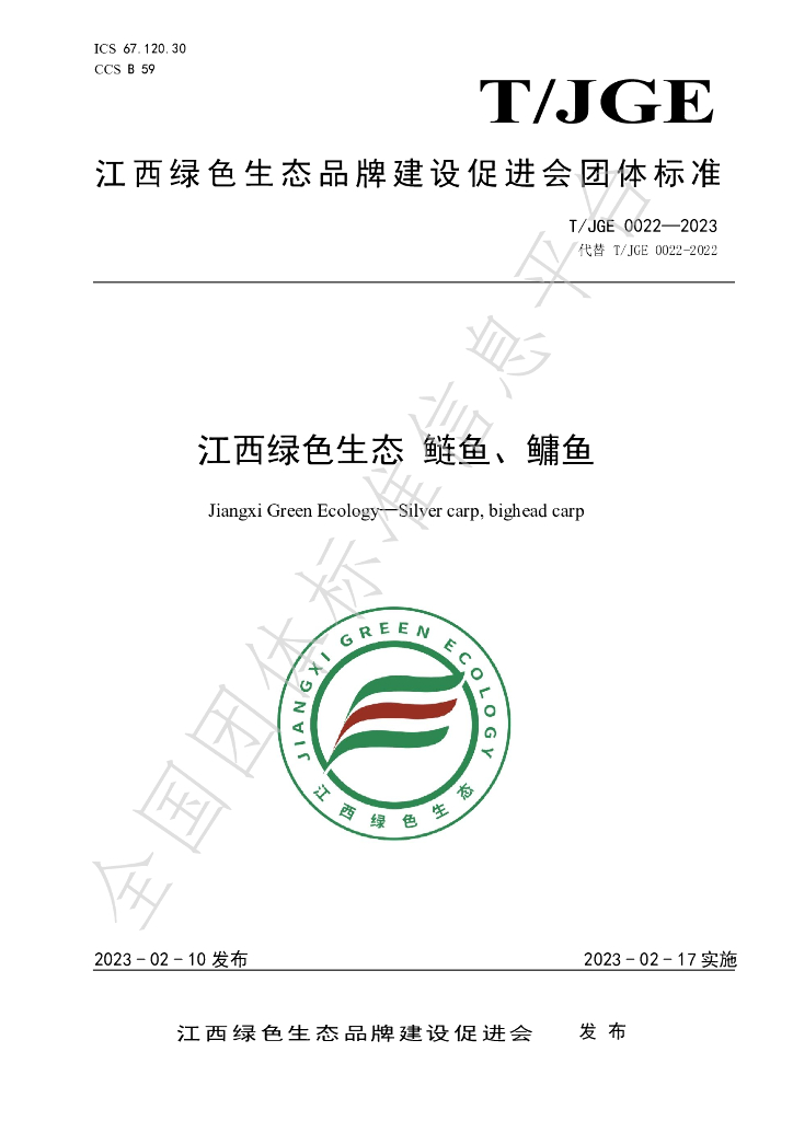 T/JGE 0022-2023 标准预览