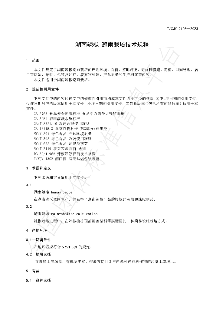 T/XJY 2108-2023 标准预览