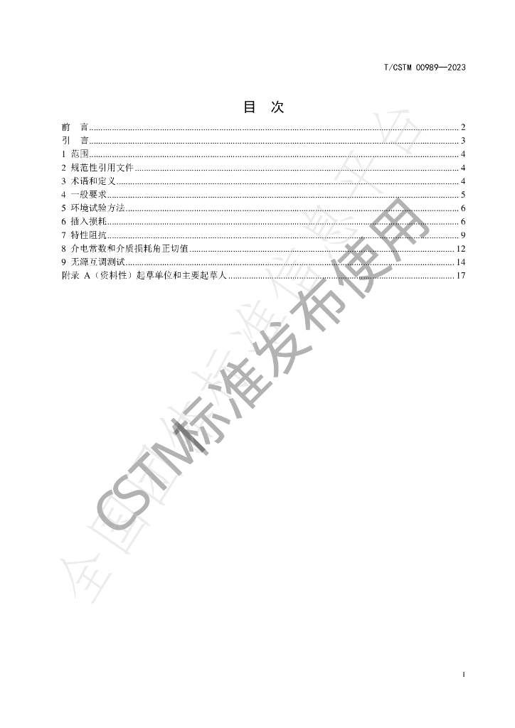 T/CSTM 00989-2023 标准预览