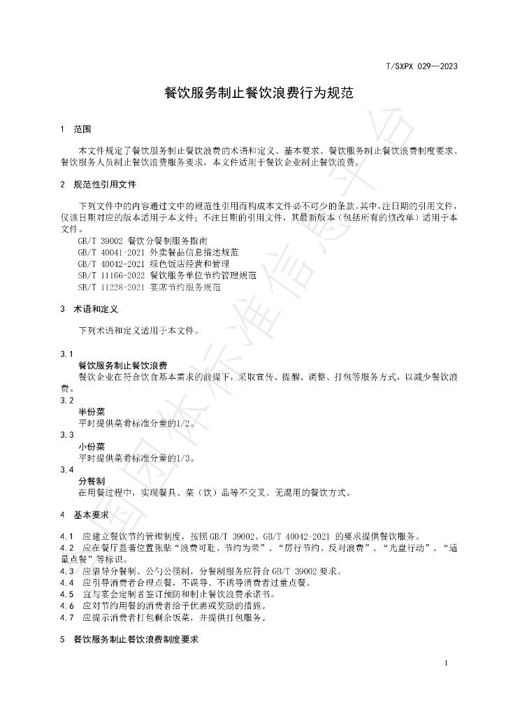 T/SXPX 029-2023 标准预览