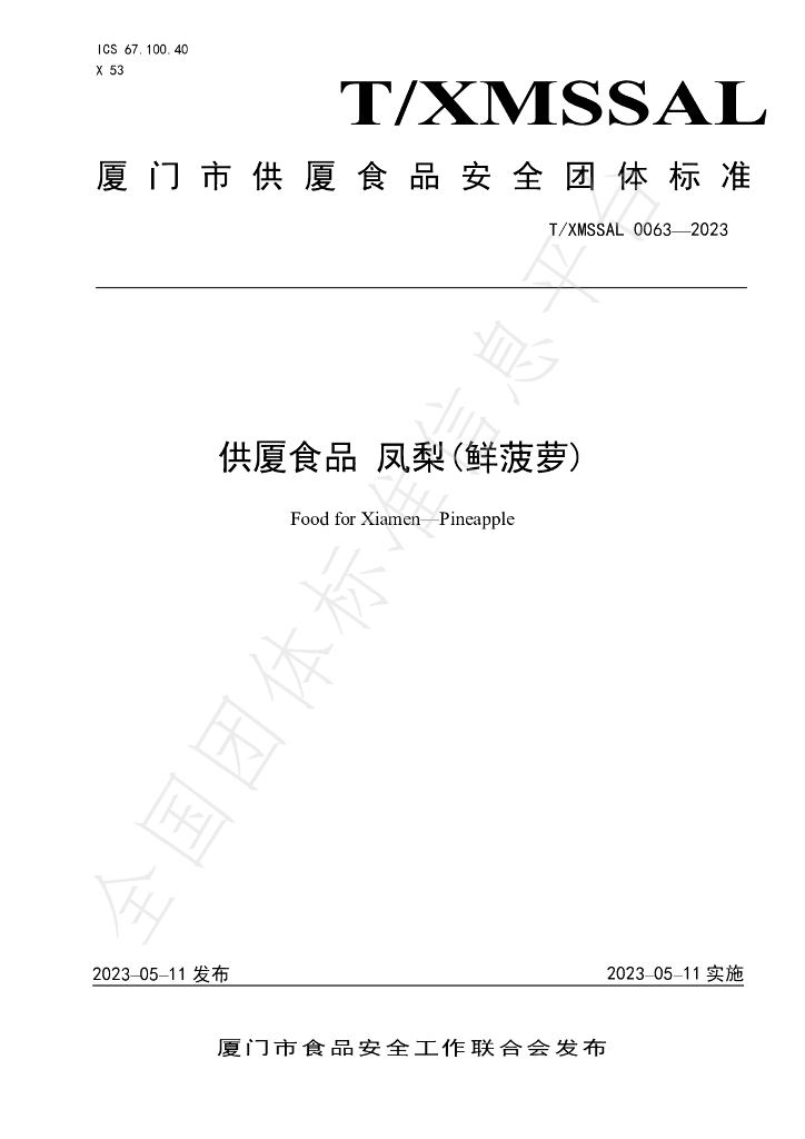 T/XMSSAL 0063-2023 标准预览