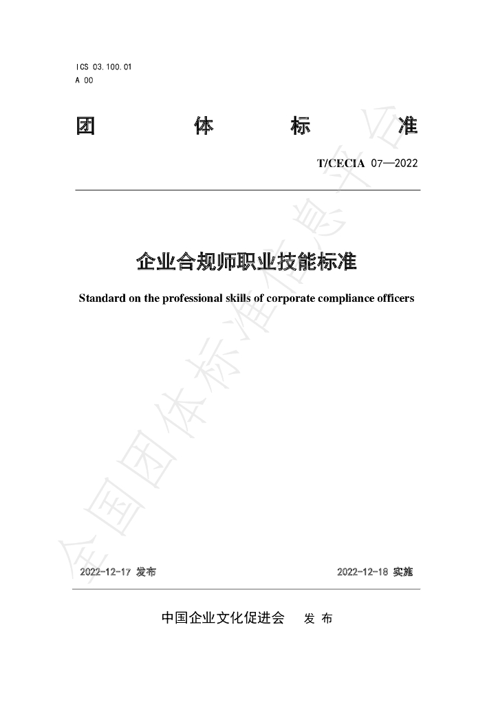 T/CECIA 07-2022 标准预览