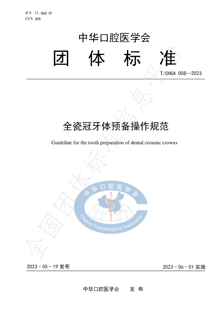 T/CHSA 008-2023 标准预览