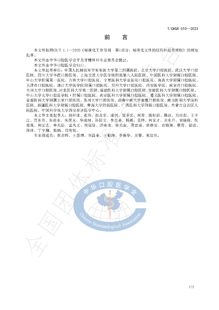 T/CHSA 010-2023 标准预览
