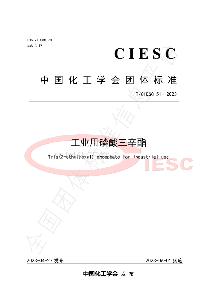 T/CIESC 51-2023 标准预览