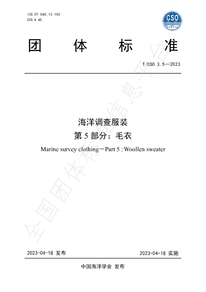 T/CSO 3.5-2023 标准预览