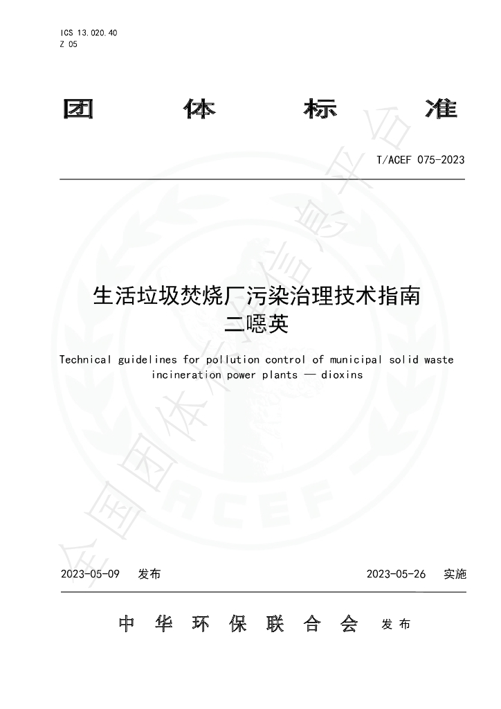 T/ACEF 075-2023 标准预览