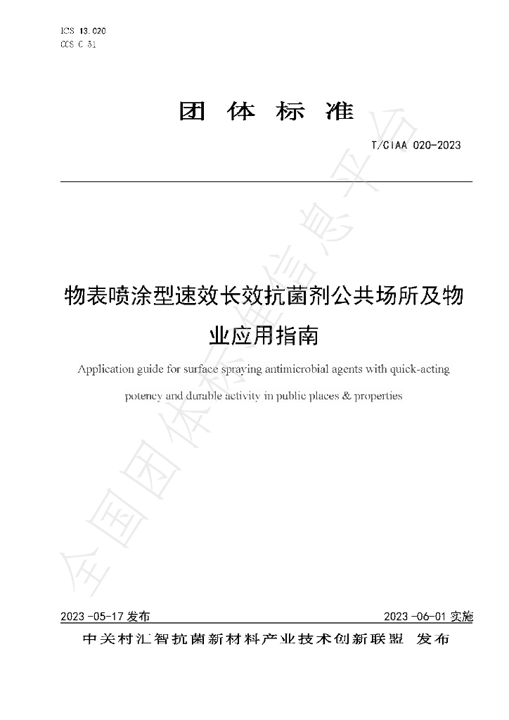 T/CIAA 020-2023 标准预览