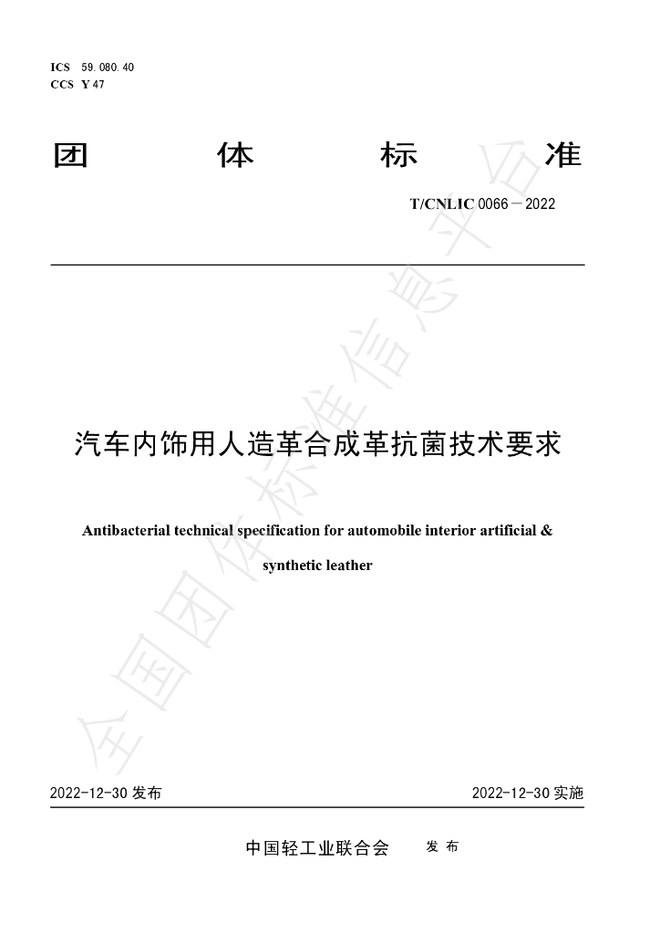 T/CNLIC 0066-2022 标准预览
