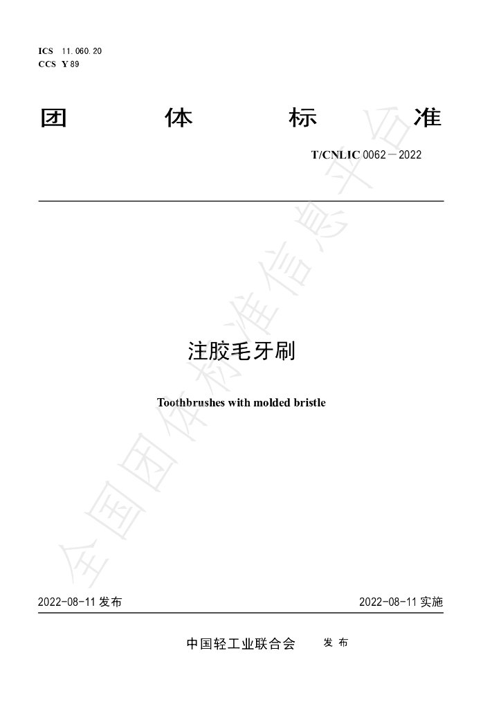 T/CNLIC 0062-2022 标准预览