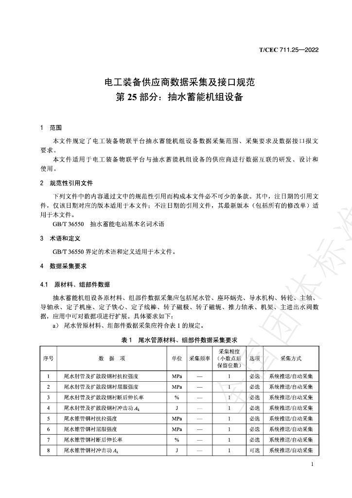 T/CEC 711.25-2022 标准预览