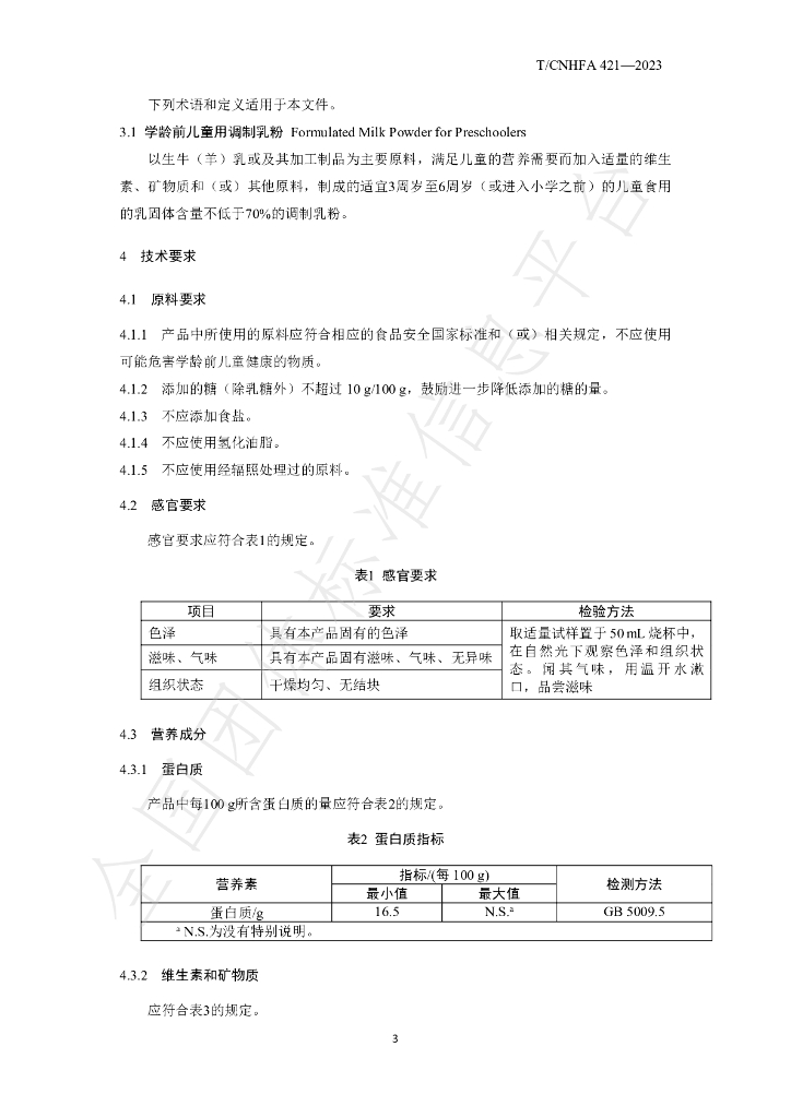 T/CNHFA 421-2023 标准预览