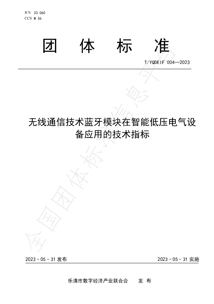 T/YQDEIF 004-2023 标准预览