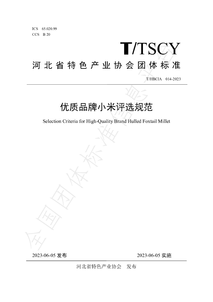 T/HBCIA 014-2023 标准预览