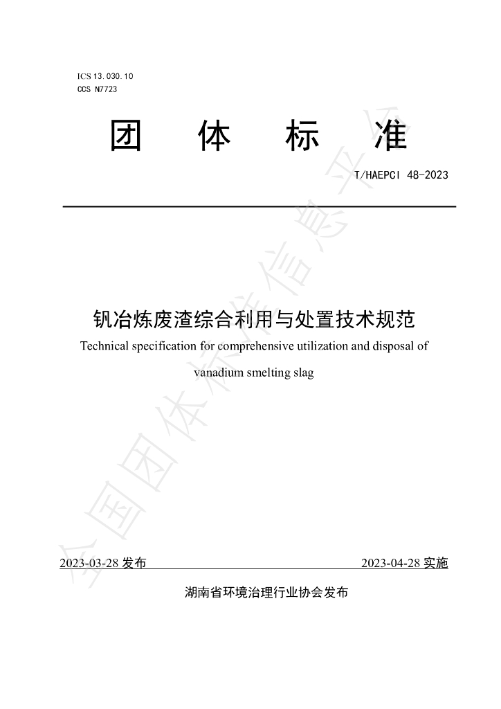 T/HAEPCI 48-2023 标准预览