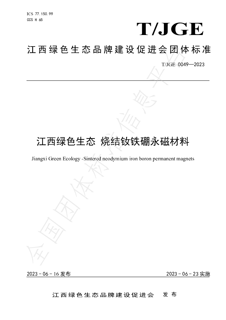 T/JGE 0049-2023 标准预览