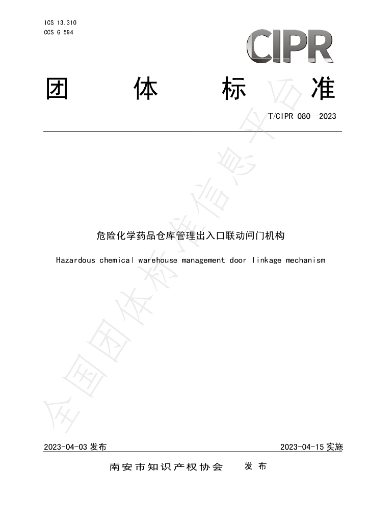 T/CIPR 080-2023 标准预览