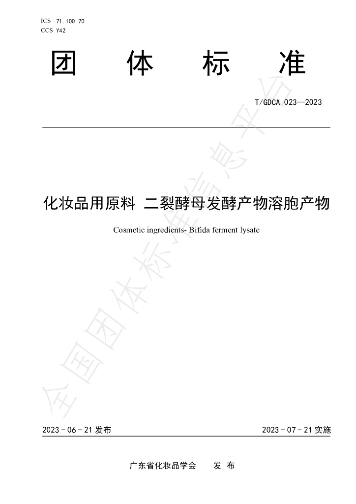 T/GDCA 023-2023 标准预览