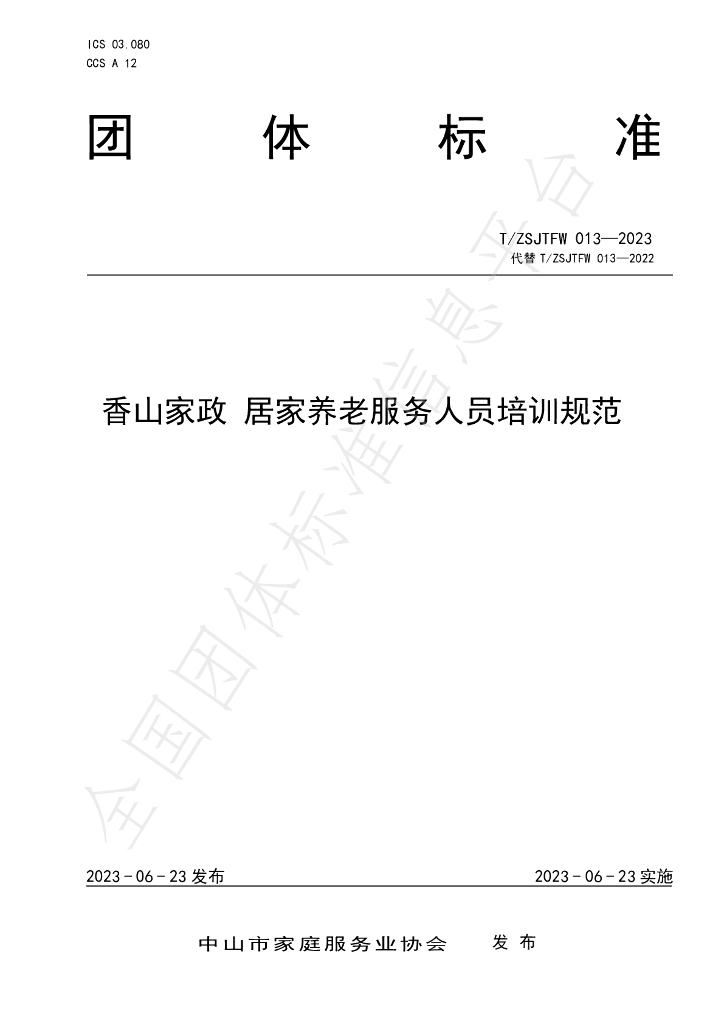 T/ZSJTFW 013-2023 标准预览