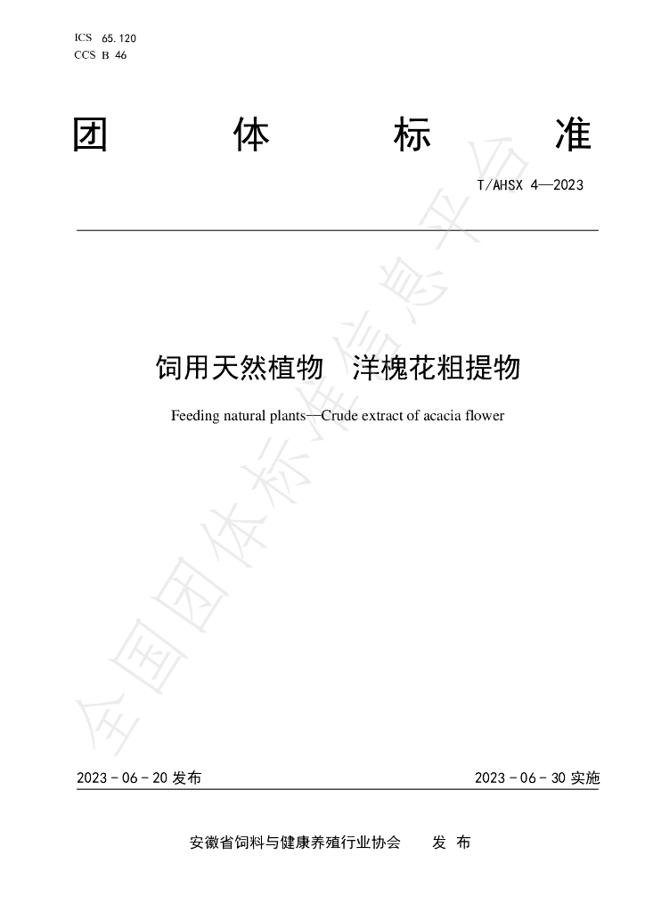 T/AHSX 4-2023 标准预览