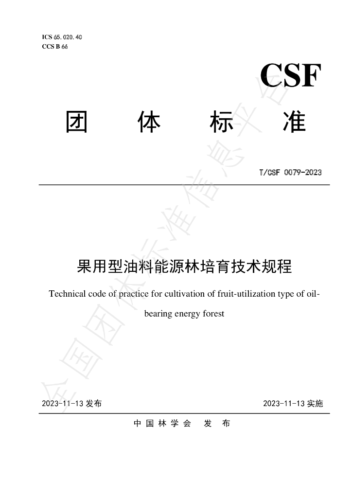 T/CSF 0079-2023 标准预览