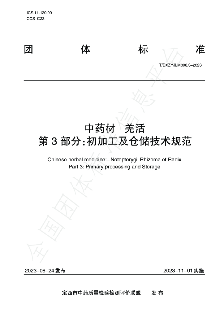 T/DXZYJLM 008.3-2023 标准预览