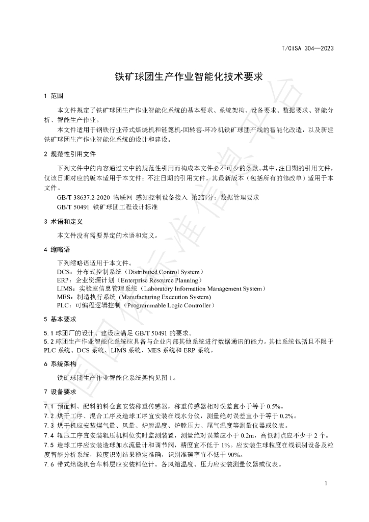 T/CISA 304-2023 标准预览
