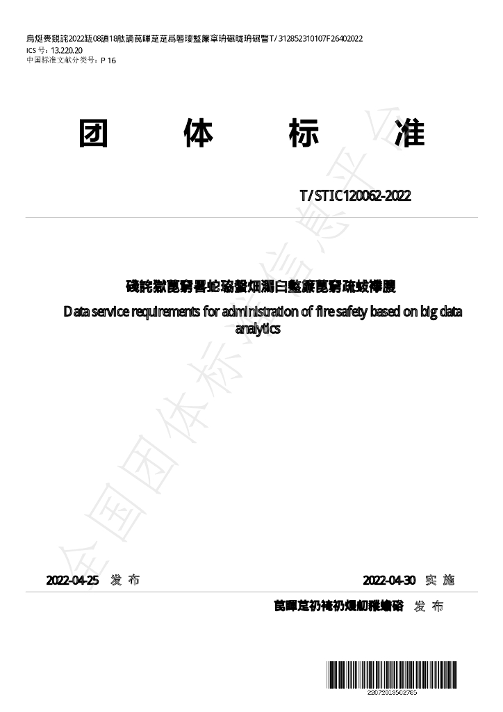 T/STIC 120062-2022 标准预览