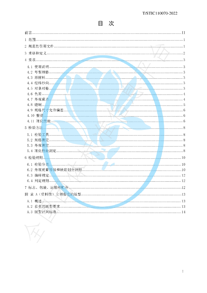T/STIC 110070-2022 标准预览