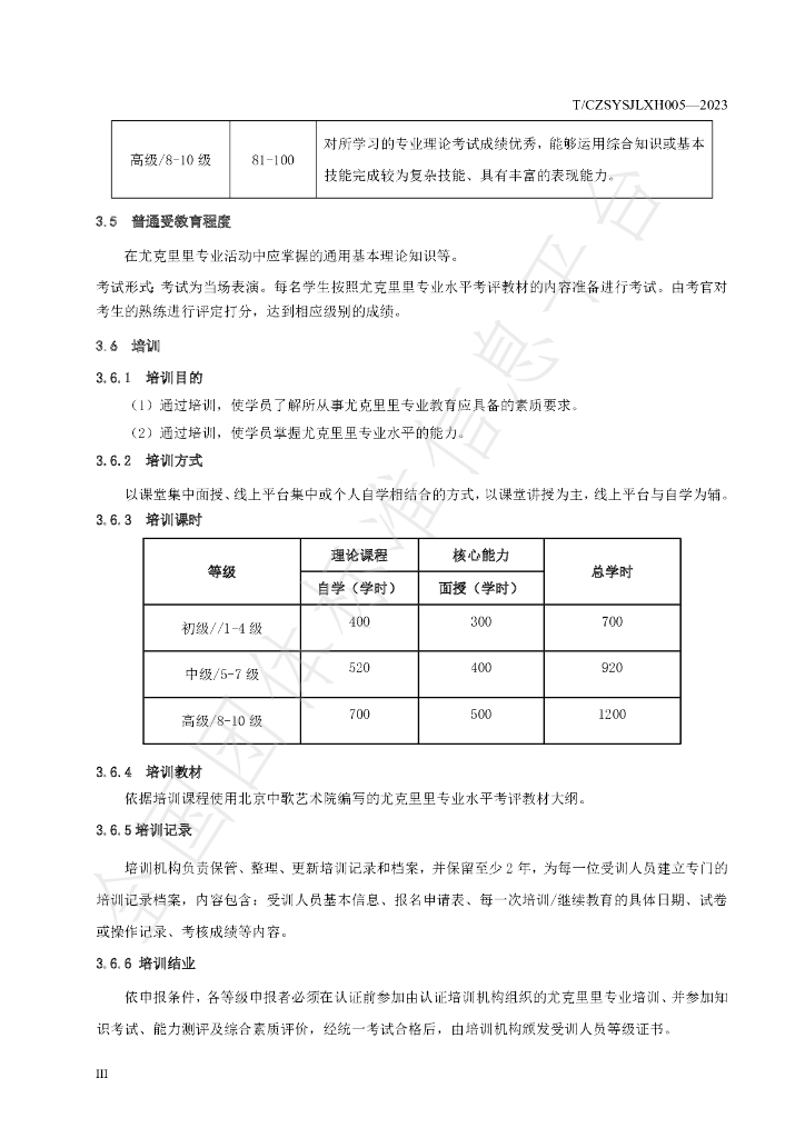 T/CZSYSJLXH 005-2023 标准预览