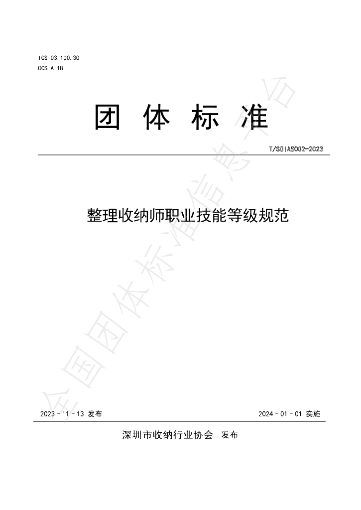 T/SZSOIA S002-2023 标准预览