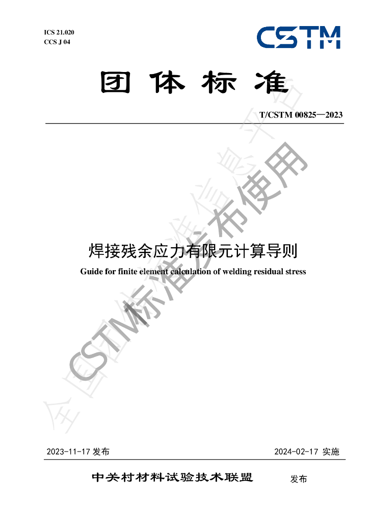 T/CSTM 00825-2023 标准预览