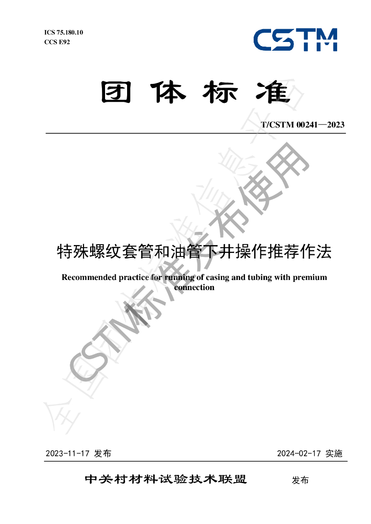 T/CSTM 00241-2023 标准预览