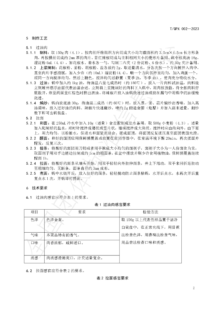 T/QPX 002-2023 标准预览