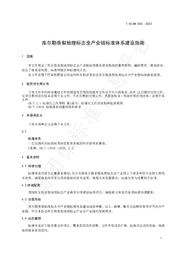 T/XLXH 003-2023 标准预览