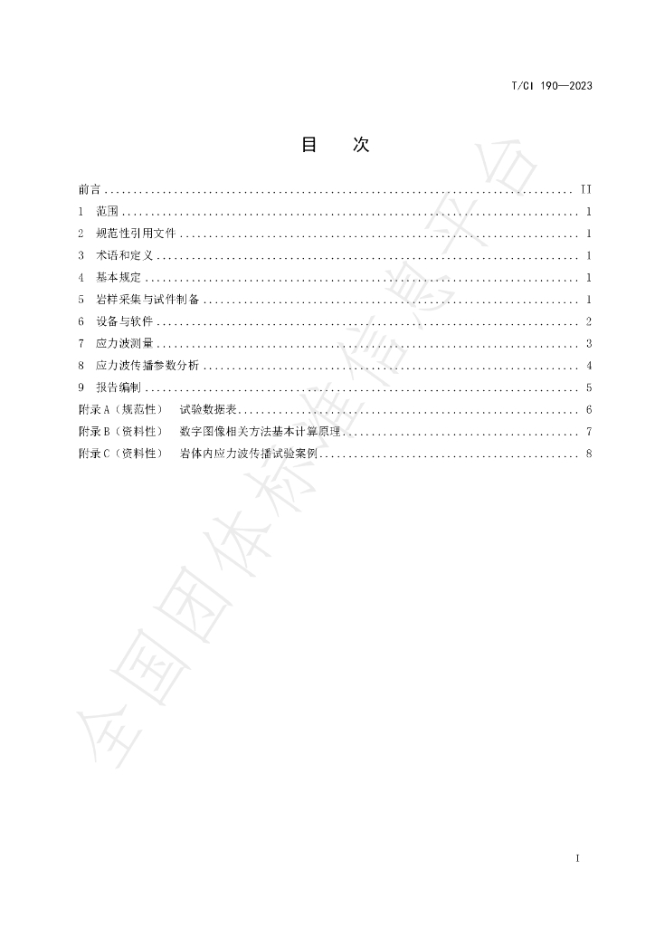 T/CI 190-2023 标准预览