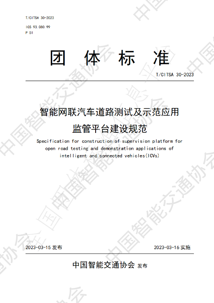 T/CITSA 30-2023 标准预览