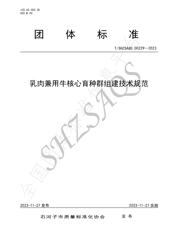 T/SHZSAQS 00229-2023 标准预览