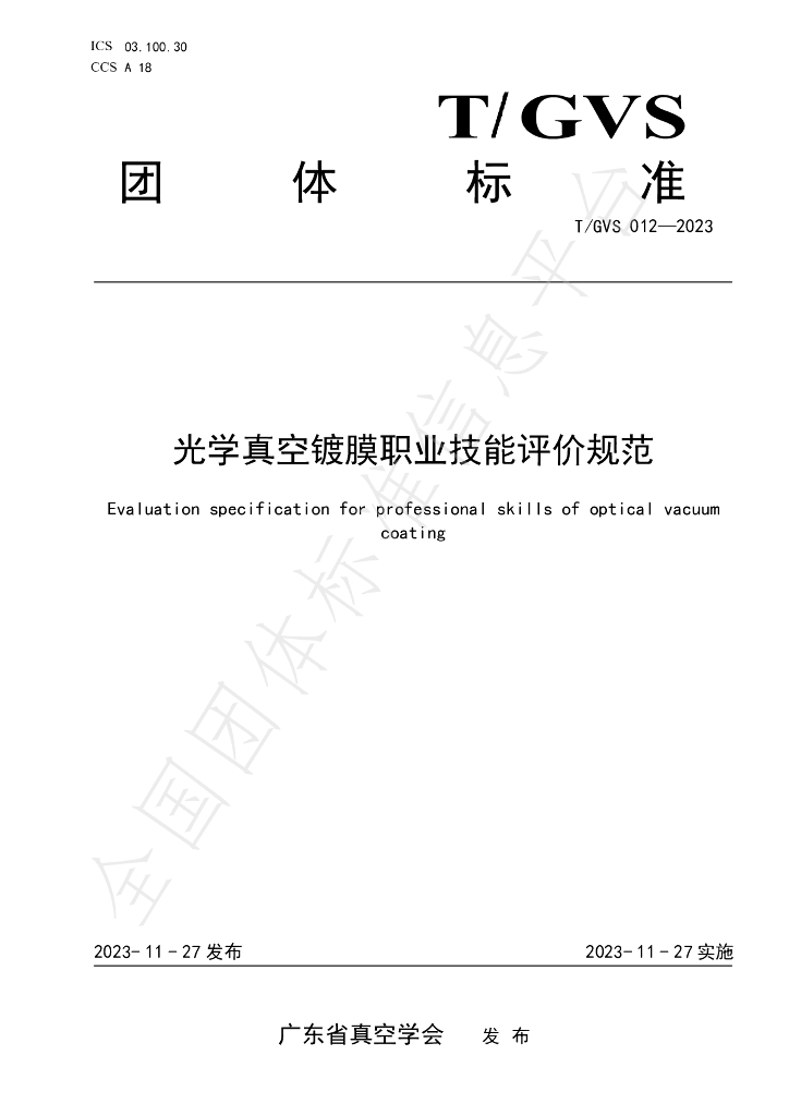 T/GVS 012-2023 标准预览