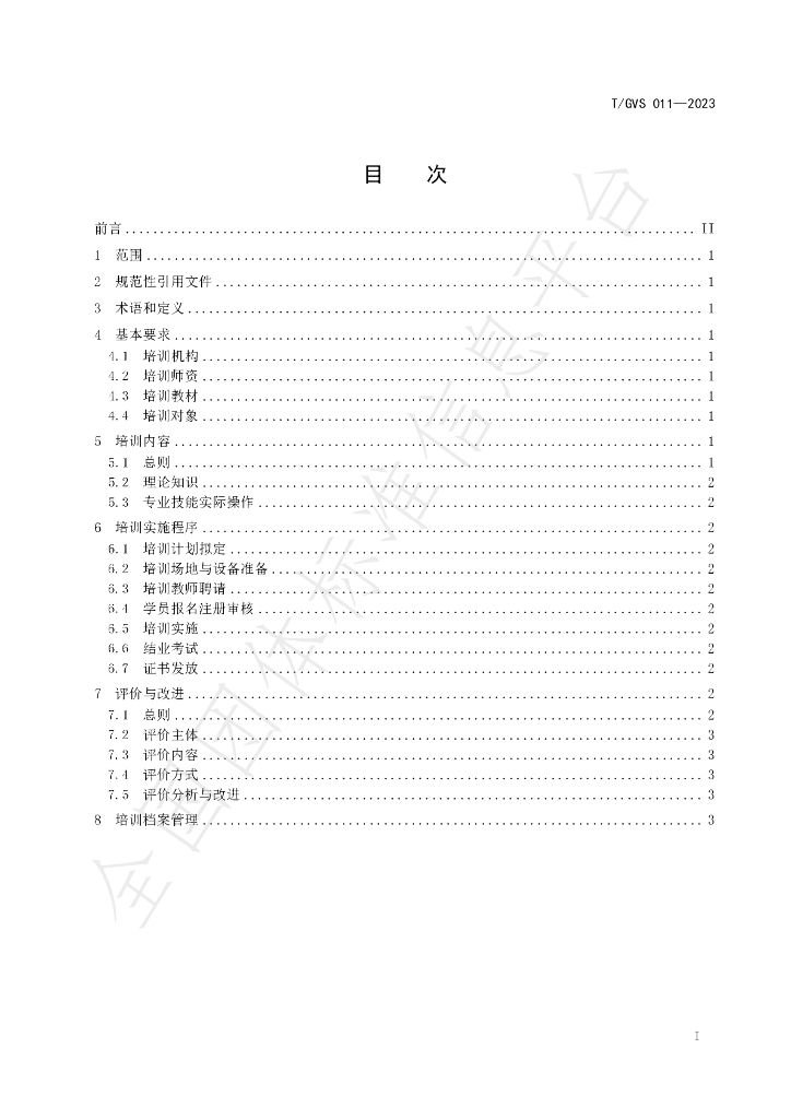 T/GVS 011-2023 标准预览