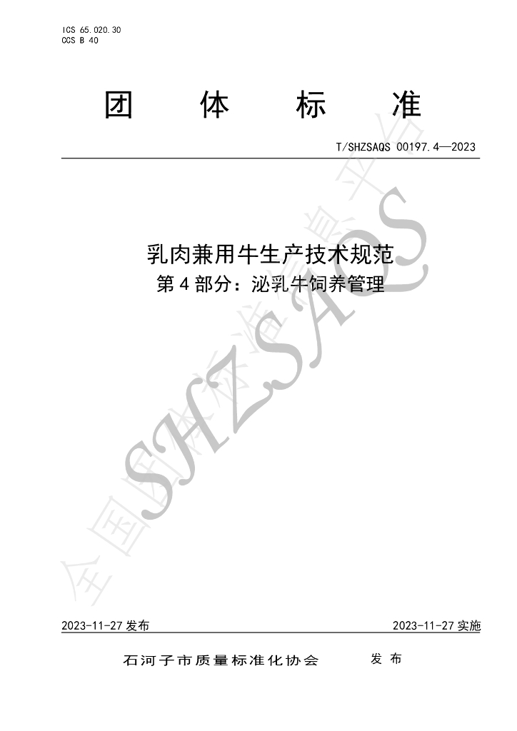 T/SHZSAQS 00197.4-2023 标准预览