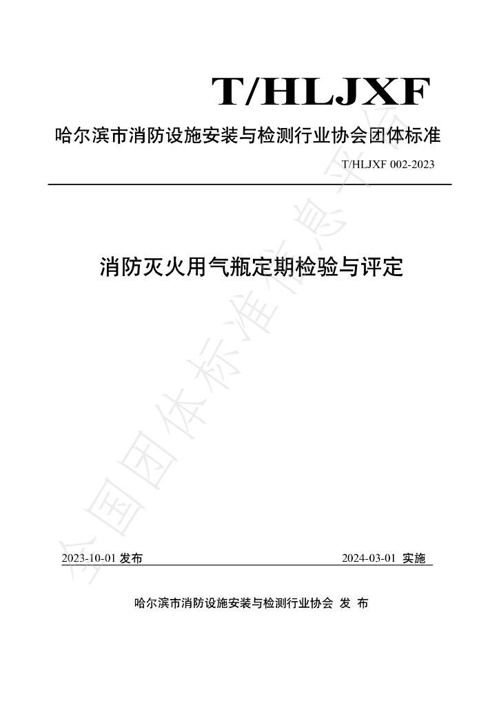 T/HLJXF 002-2023 标准预览